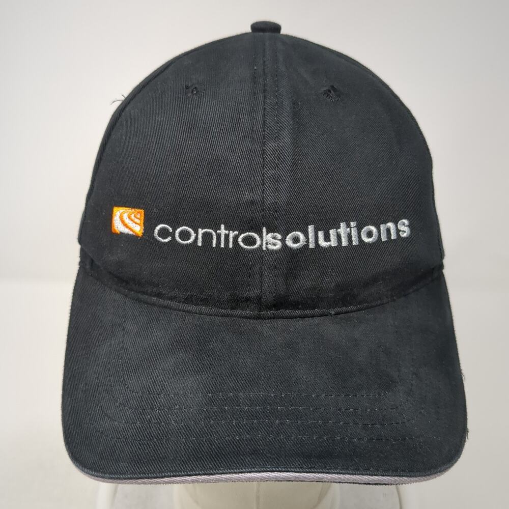 Control Solutions Slideback Baseball Cap Black On… - image 2